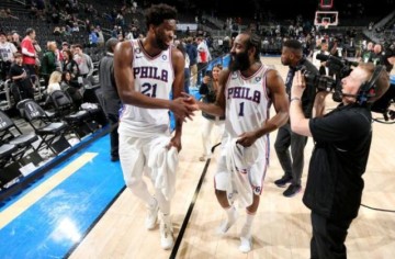 kaiyun-双巨头日益默契！哈登恩比德成就彼此：76人不好惹